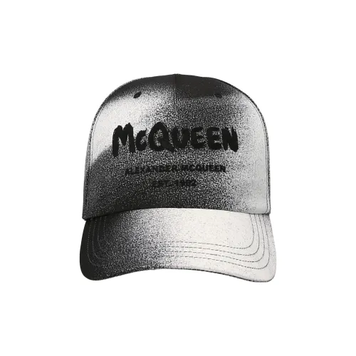 Alexander McQueen Полиэстер Бейсболки Белый/Черный Мужской