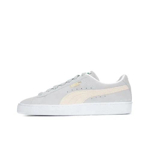 PUMA Suede Classic XXI Low Скейтборд Кроссовки Унисекс Серый Белый