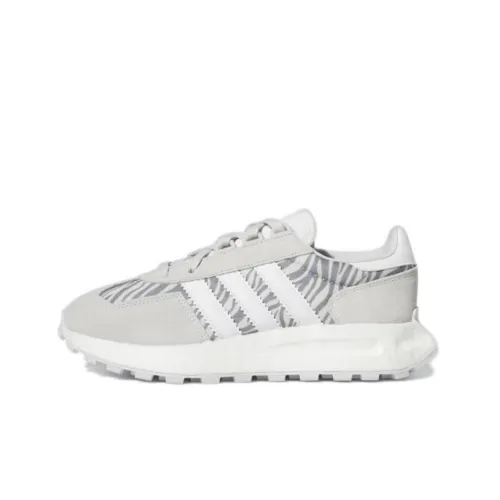 Adidas Originals Retropy E5 Slip-resistant Abrasion-resistant Low Top Casual Shoes Women's Gray White Adidas Originals Retropy E5 Slip-resistant Abrasion-resistant Низкий Топ Повседневная Обувь Женская Серый Белый