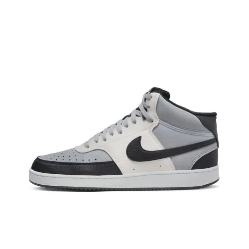 Nike Court Vision Mid Next Nature MID Топ Скейтборд Кроссовки Мужские Серые
