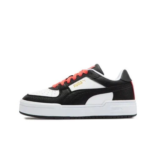 PUMA Ca Pro Low Топ Скейтборд Кроссовки Унисекс Черный Белый Розовый