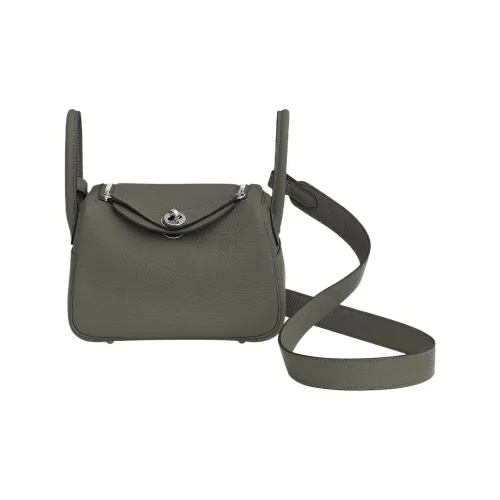HERMES Lindy Taurillon Clemence Коровья кожа Сумка Сумка через плечо Сумка через плечо Мини Женская