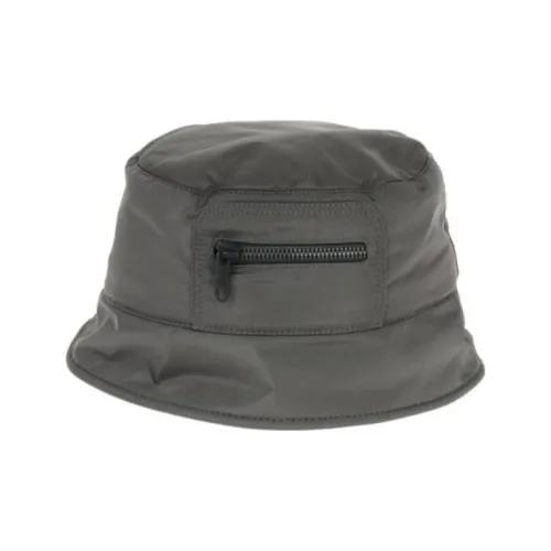 Ermenegildo Zegna Полиэстер Ведрообразные Шляпы Серые Мужские
