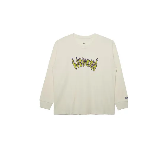 New Era Белый Унисекс Футболка