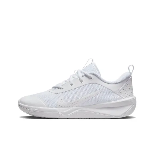 Nike Omni MULTI Корт Slip-resistant с амортизаторами устойчивыми к истиранию низкие детские повседневные туфли