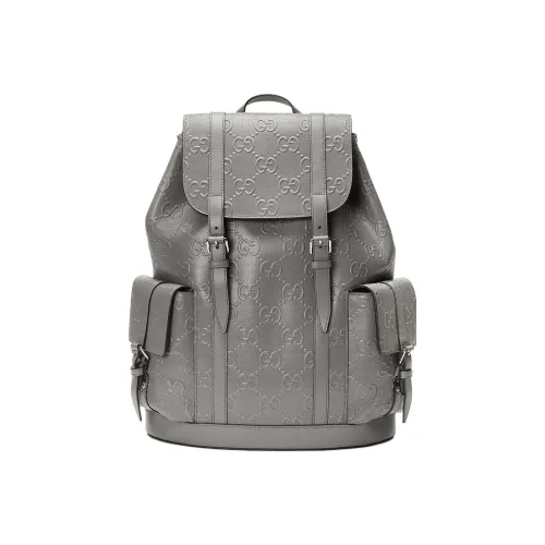 GUCCI Кожа Рюкзак Стандартный Мужской Серый
