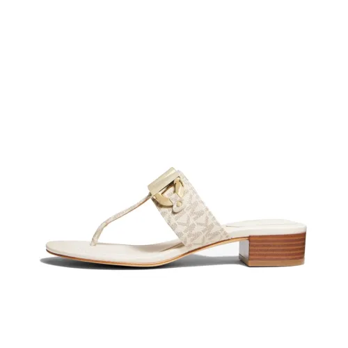 MICHAEL KORS Izzy Шлепанцы Женские Белые