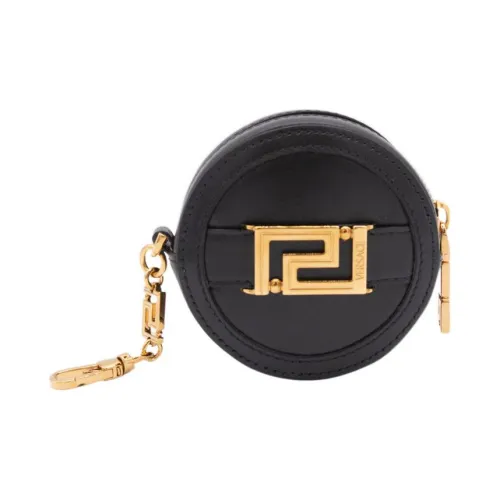 VERSACE Кожа Кошелек Женские Черный