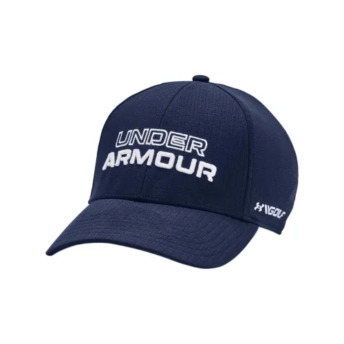 Under Armour Полиэстер Кепки Синий Мужской