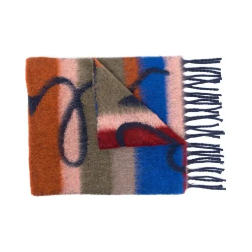Paul Smith Шерпа из трикотажа Шарфы Многоцветные Мужские