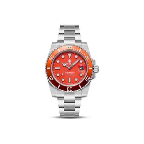 A BATHING APE Механические Мужские Часы 41mm*12,2mm Зеленые
