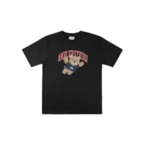 Ambler Черная Унисекс Футболка