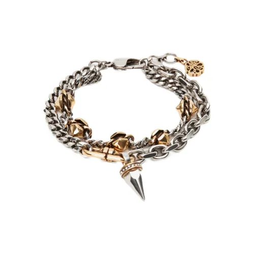 Alexander McQueen Brass Bracelets Женские