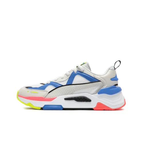 PUMA RS Simul8 Fandom Low Топ Кэжуал Унисекс Белый Серый Синий
