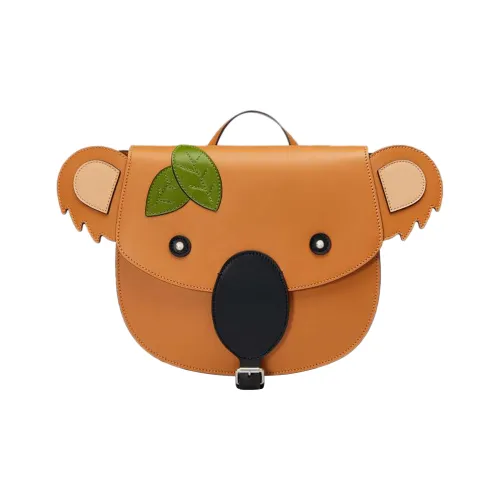 GUCCI Кожа Рюкзак Для Детей Коричневый