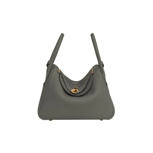 HERMES Lindy Taurillon Clemence Коровья кожа Сумка через плечо Женская