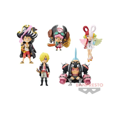 BANPRESTO One Piece WCF RED Movie Vol.1 100% Lucky Draw Целая коробка 5 шт