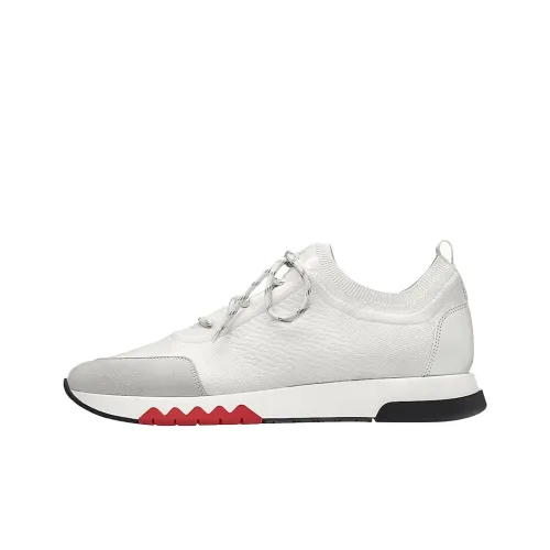 HERMES Addict Low Топ Повседневная обувь Мужская Белая