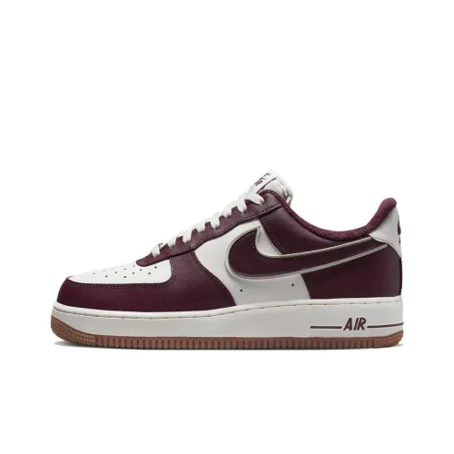 Nike Air FORCE 1 COLLEGE Пачка Нижняя юбка Резистентный Низкий Топ Скейтбординг Кроссовки Мужские Белый EAGLE Красный