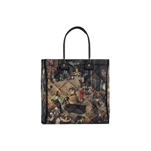 Vivienne Westwood Tommy Полиэстер Тоут Сумка Сумка для покупок Сумка Женская Многоцветная