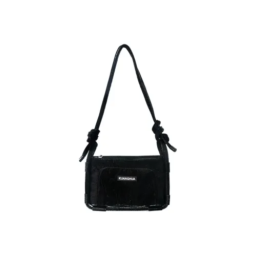 Kenghua Village Хлопок Горячая девушка Сумка на плечо Женская Черная