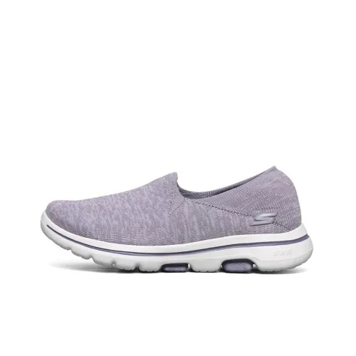 Skechers Go Walk 5 Low Топ Повседневная обувь Женская Фиолетовая