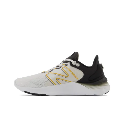 New Balance NB ROAV V2 Low Топ Беговые кроссовки Мужские Белый Черный Желтый