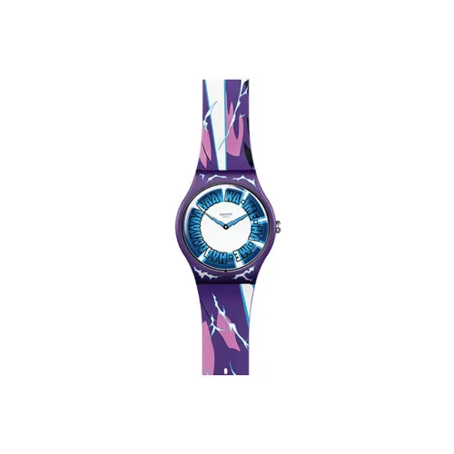 Swatch Quartz Movement Унисекс Часы 47 мм Многоцветные