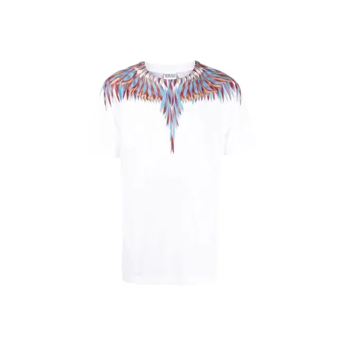 MARCELO BURLON Белый Мужской T-Рубашки