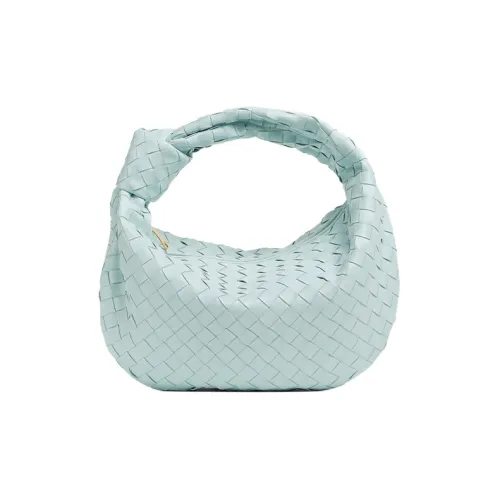 Bottega Veneta Lambskin One Shoulder Bag Regular Women's Blue Green Bottega Veneta Lambskin Одно плечо Сумка Стандартная Женская Синие Зеленые