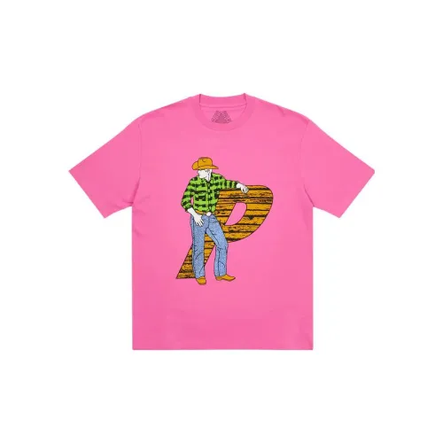 PALACE Розовые Мужские T-рубашки