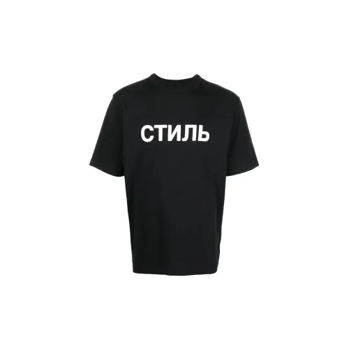 HERON PRESTON Мужские черные рубашки T