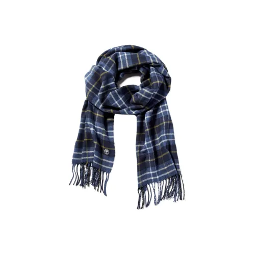 Timberland Акриловые Вязаные Шарфы Синий Мужской