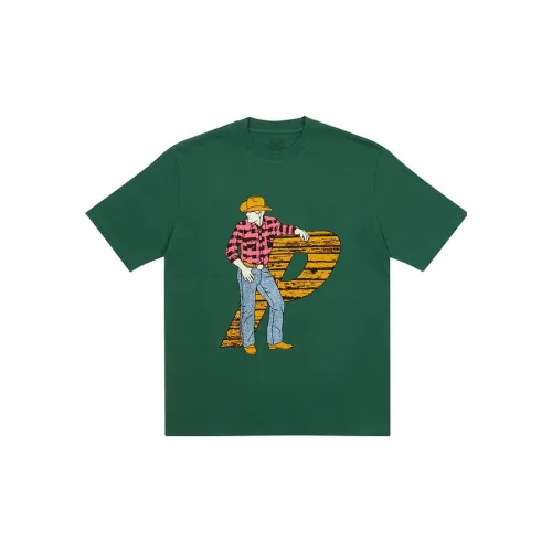 Дворцовый зеленый Мужской T-рубашки