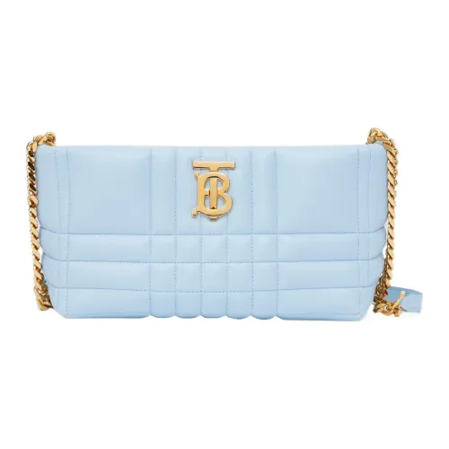 Burberry Lola Сумка из овечьей кожи Lola Сумка через плечо Маленькая Женская Синяя