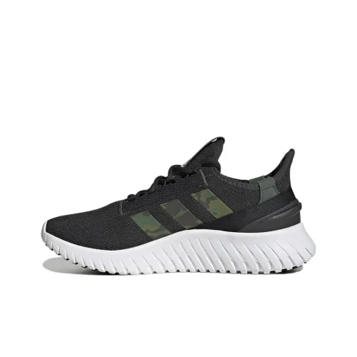 Adidas Neo Kaptir 2,0 Slip-Resistant Abrasion-Resistant Breathable Low-Top Running Shoes Men's Black Green Adidas Neo Kaptir 2,0 Противоскользящие Износостойкие Дышащие Низкие Беговые Кроссовки Мужские Черный Зеленый