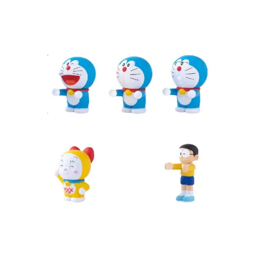 BANDAI Дораэмон Queue Коллекция Счастливый Draw Целая коробка 5 шт