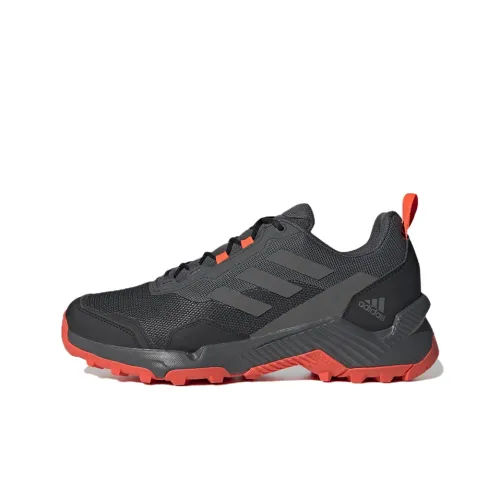 adidas Terrex Eastrail 2,0 Slip-Resistant Abrasion-Resistant Low-Top Hiking Shoes Men's Black Red adidas Terrex Eastrail 2,0 Противоскользящий устойчивый к истиранию низкий топ походная обувь мужская черный красный