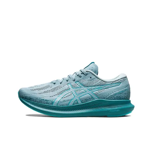 Asics Noosa Tri 14 Low Топ Беговые кроссовки Женские Мятно-синий