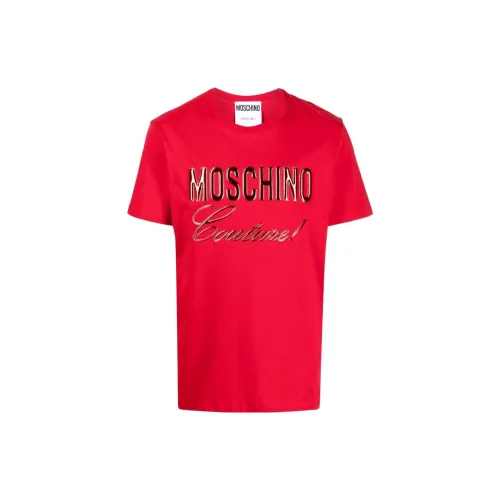 MOSCHINO Red Мужская T-рубашка