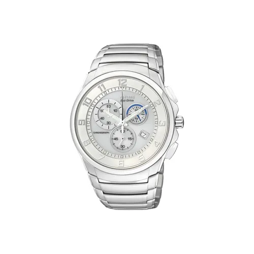 CITIZEN Световой Кварцевый Механизм Мужские Часы Ecology Drive Collection 41mm*10mm Серебряные