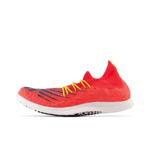 New Balance 5280 Series Low Топ Карбоновая плита Тренировочные Беговые кроссовки Унисекс Оранжевый Красный