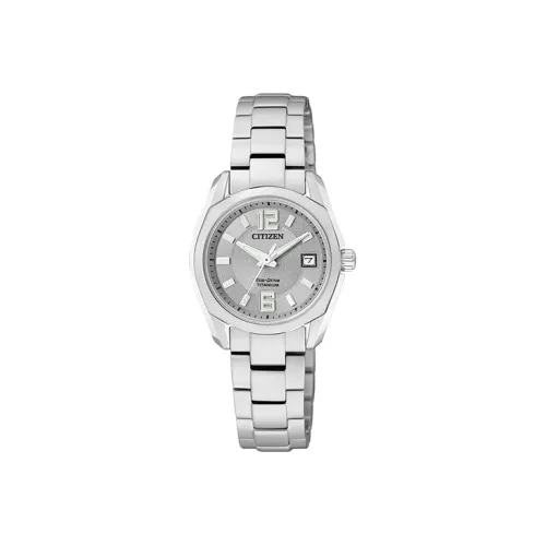 CITIZEN Светильник Кварцевый механизм Женские Ecology Drive Collection Часы 40мм*10мм Серебряный