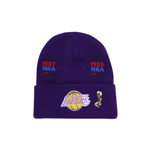 Mitchell Ness Акриловая Шапка-Бини Фиолетового Цвета Унисекс