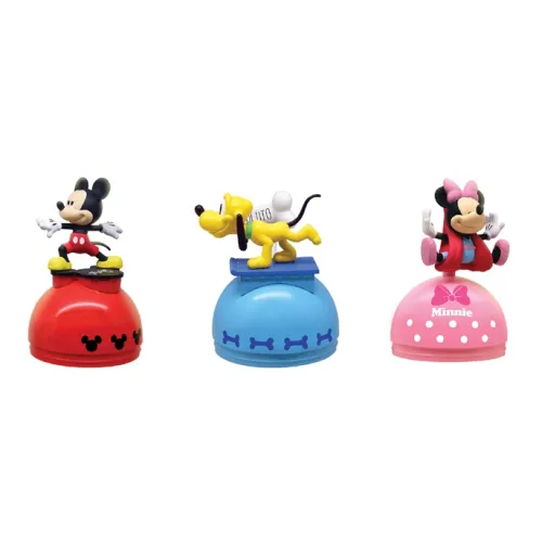 LIOH TOY Минни Плуто Микки маус Его друзья Йога Плюшевая Капсула Счастливый Draw Целая коробка 3 шт