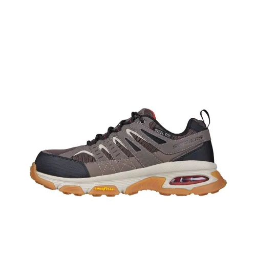 SKECHERS WORK Skech Air Envoy ST Arcket Low Топ Повседневная обувь Мужской Кофе Черный