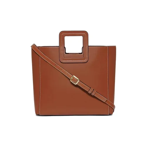 Staud Телячья кожа Тоут Сумка Сумка для покупок Сумка через плечо Сумка Женская Коричневая