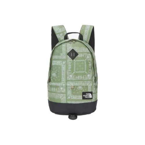 THE NORTH FACE Outdoor Backpack Bag Polyester Green Unisex