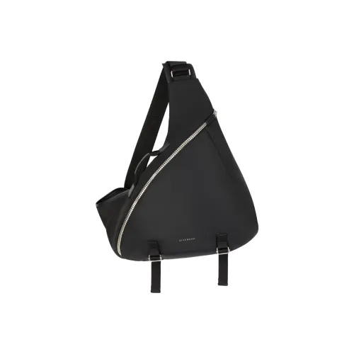 GIVENCHY Гладкая коровья кожа детали из кожи большой мужской черный