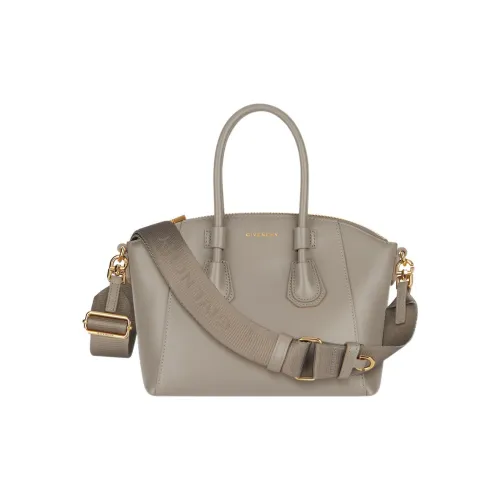 GIVENCHY Antigona Smooth Calfskin Crossbody Bag Mini Shoulder Bag Women's Gray